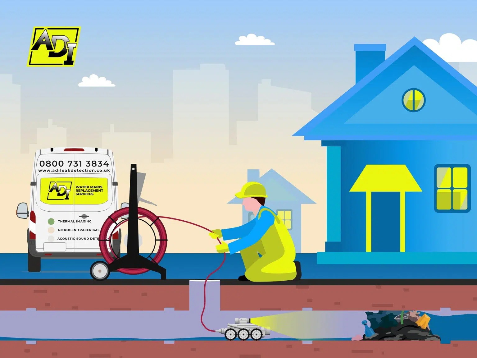 Drainage CCTV Surveys & Investigations Cheshire